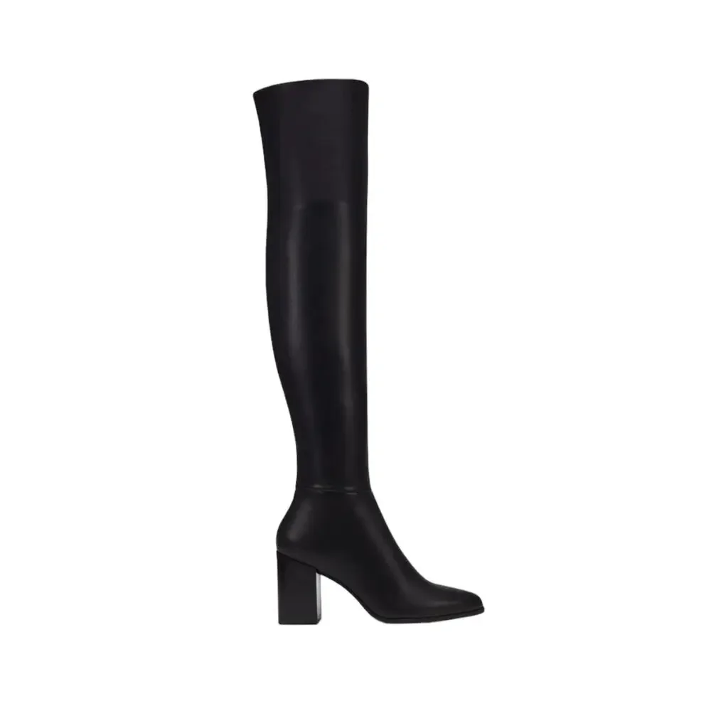 INC Women's Windee Over The Knee Boots Black Size 9 1/2